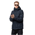 Jack Wolfskin Winter-Daunenjacke Frozen Lake (winddicht, PFC-frei, sehr warm) blau Herren